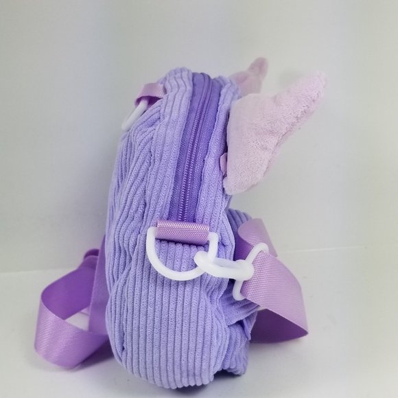 Kumori corduroy over the shoulder girls purse with 2 zippered compartments - Picture 7 of 12